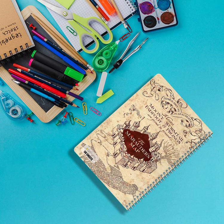 دفتر نقاشی 50 برگ کارنیکا طرح هری پاتر Harry Potter کد 77418 مجموعه 4 عددی