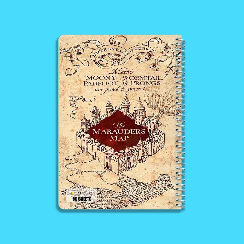 دفتر نقاشی 50 برگ کارنیکا طرح هری پاتر Harry Potter کد 77418 مجموعه 4 عددی