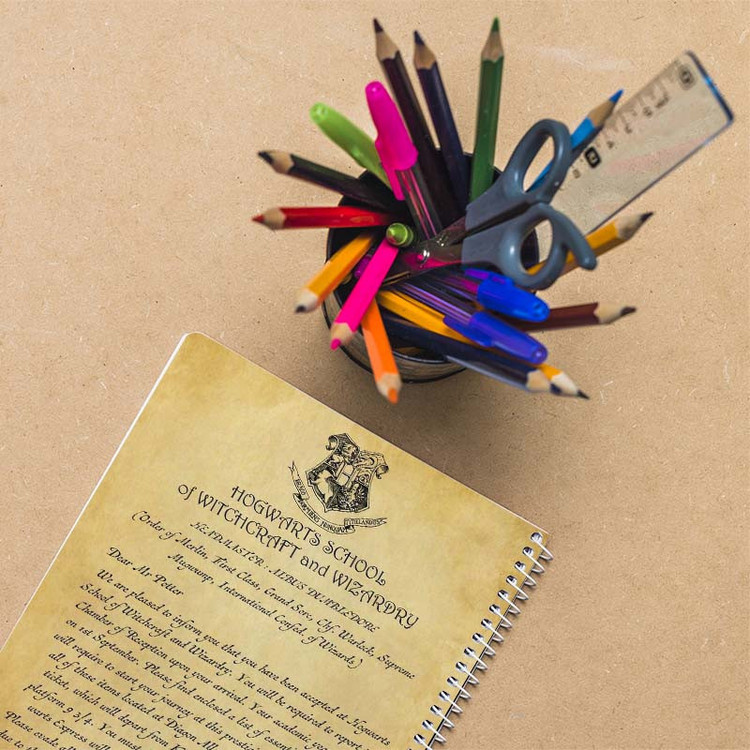 دفتر نقاشی 50 برگ کارنیکا طرح هری پاتر Harry Potter کد 77418 مجموعه 4 عددی