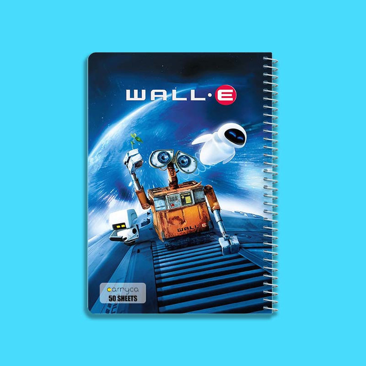 دفتر نقاشی 50 برگ کارنیکا طرح E WALL کد 75925 مجموعه 4 عددی