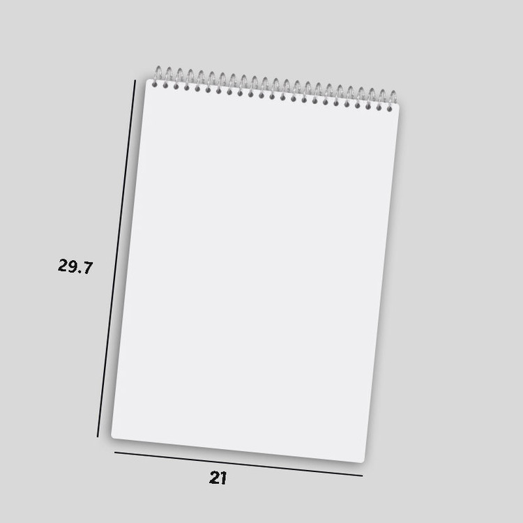 دفتر طراحی 50 برگ آی چاپ مدل پاییز کد 889