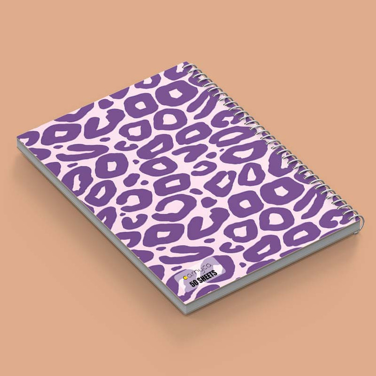 دفتر نقاشی 50 برگ کارنیکا طرح پترن پوست Animal Pattern کد 17428 مجموعه 4 عددی