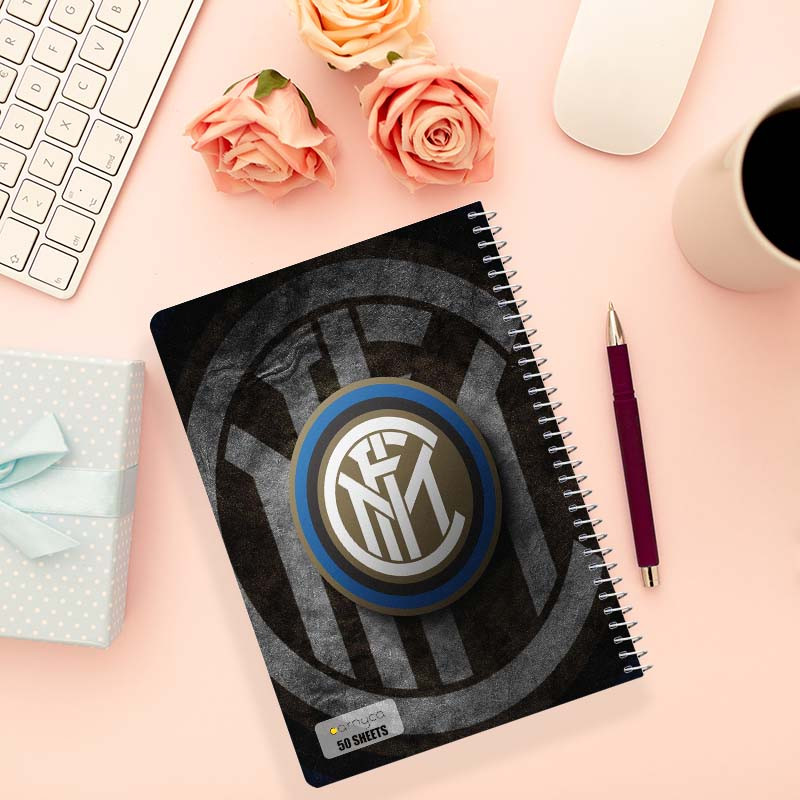 دفتر نقاشی 50 برگ کارنیکا طرح اینتر میلان Inter Milan کد 63924 مجموعه 4 عددی