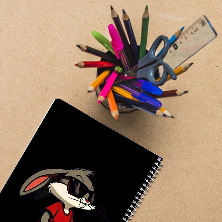 دفتر نقاشی 50 برگ کارنیکا طرح باگز بانی The Bugs Bunny کد 85541 مجموعه 4 عددی