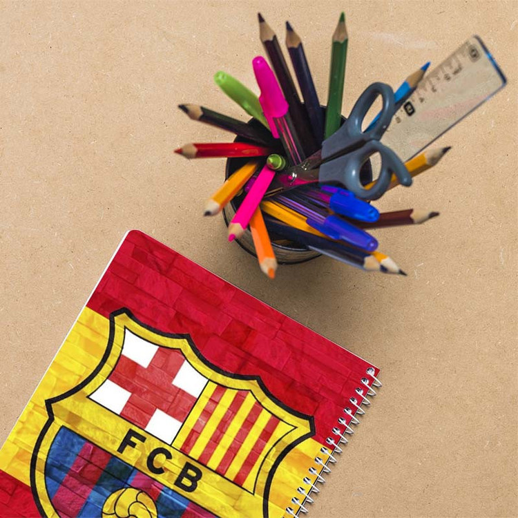 دفتر نقاشی 50 برگ کارنیکا طرح بارسلونا Barcelona کد 99330 مجموعه 4 عددی