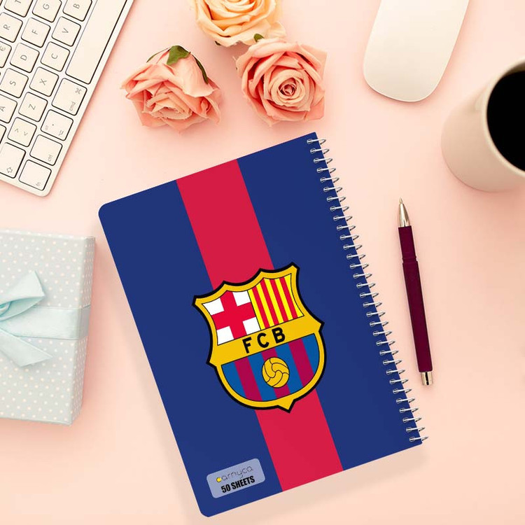 دفتر نقاشی 50 برگ کارنیکا طرح بارسلونا Barcelona کد 99330 مجموعه 4 عددی