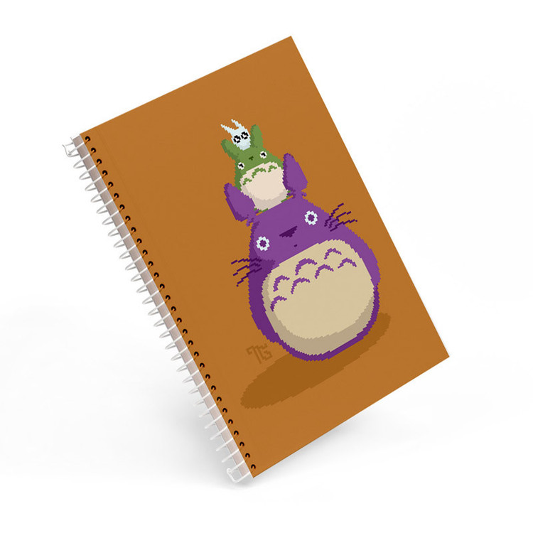 دفتر مشق 60 برگ آی چاپ مدل totoro کد 817b