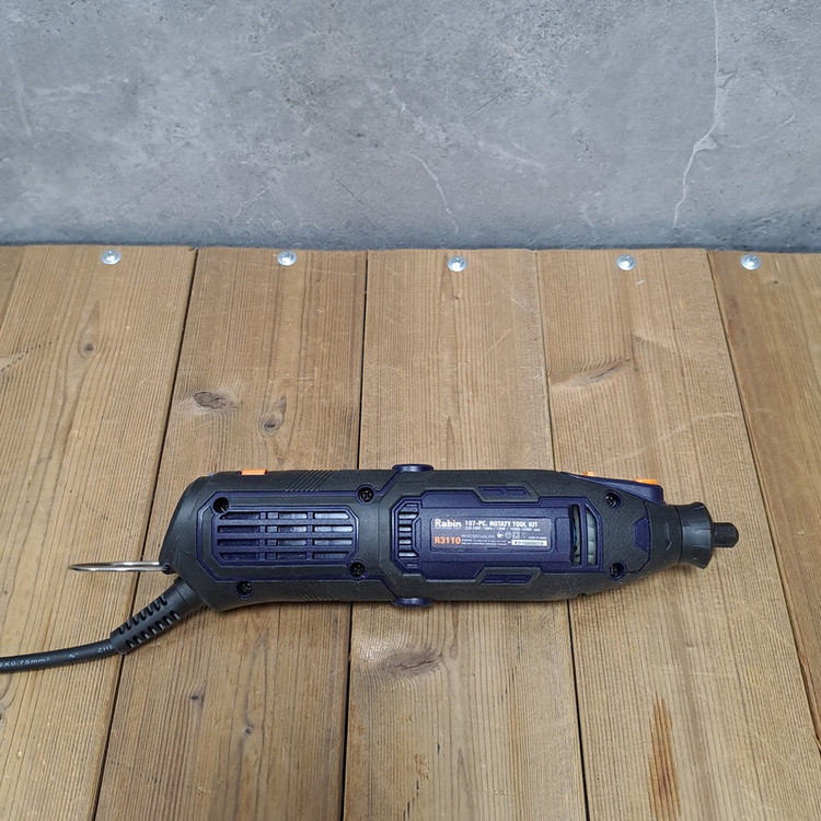 فرز انگشتی دیمردار 3.2 میلیمتری 130 وات رابین مدل 3110_130W مجموعه 110 عددی