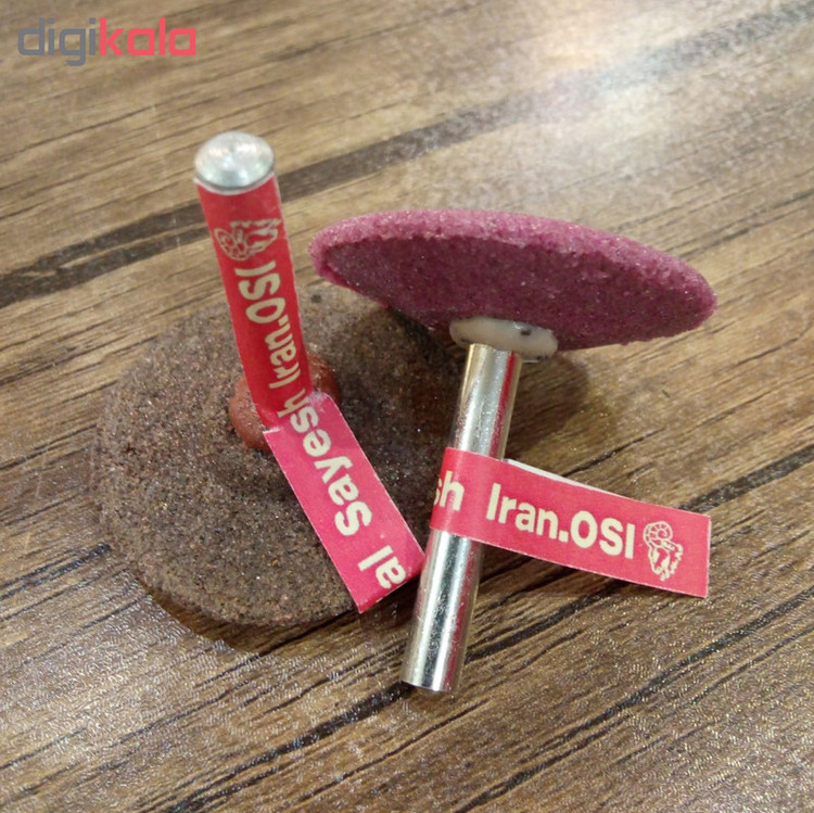 مجموعه 19 عددی سنگ فرز انگشتی کد 001