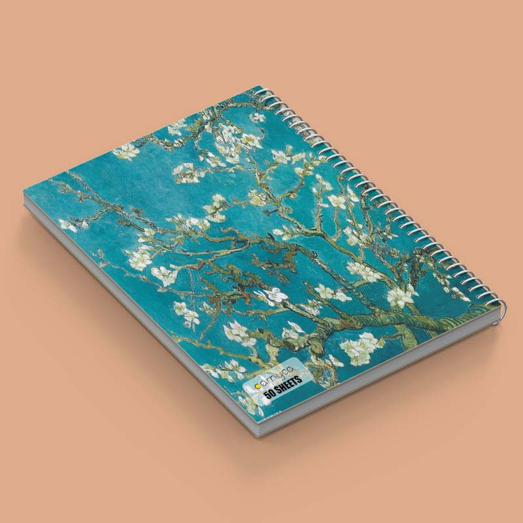 دفتر نقاشی 50 برگ کارنیکا طرح نقاشیهای ونگوگ Van Gogh Paintings کد 36171 مجموعه 4 عددی