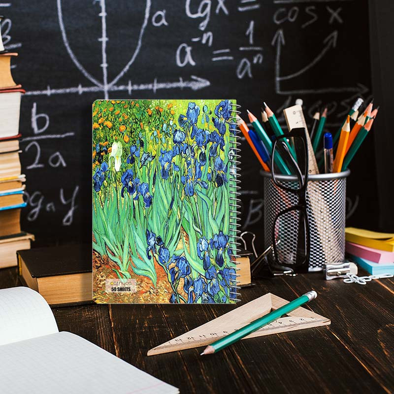 دفتر نقاشی 50 برگ کارنیکا طرح نقاشیهای ونگوگ Van Gogh Paintings کد 36171 مجموعه 4 عددی