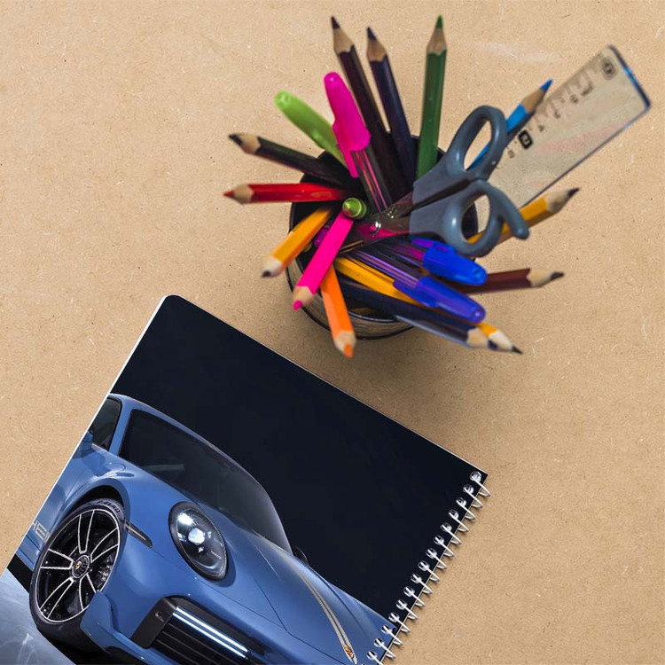دفتر نقاشی 50 برگ کارنیکا طرح پورشه Porsche کد 13872 مجموعه 4 عددی