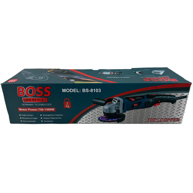مینی فرز دسته بلند باس مدل BS8103