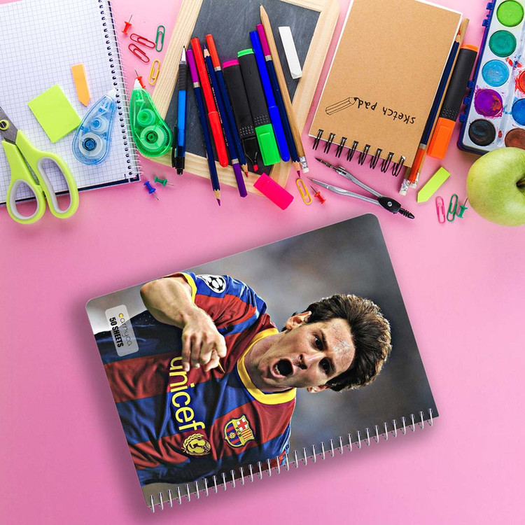 دفتر نقاشی 50 برگ کارنیکا طرح طرفداران فوتبال Football Fan کد 58132 مجموعه 4 عددی