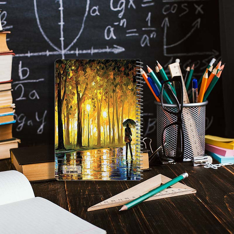 دفتر نقاشی 50 برگ کارنیکا طرح نقاشیهای آبرنگی Watercolor Paintings کد 88355 مجموعه 4 عددی