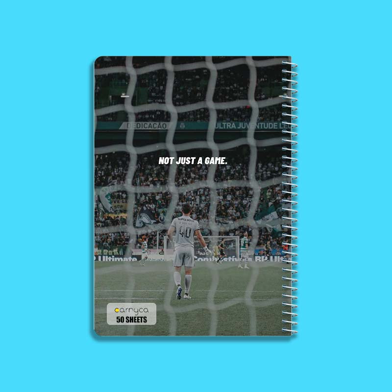 دفتر نقاشی 50 برگ کارنیکا طرح عاشق فوتبال Football Lover کد 73970 مجموعه 4 عددی