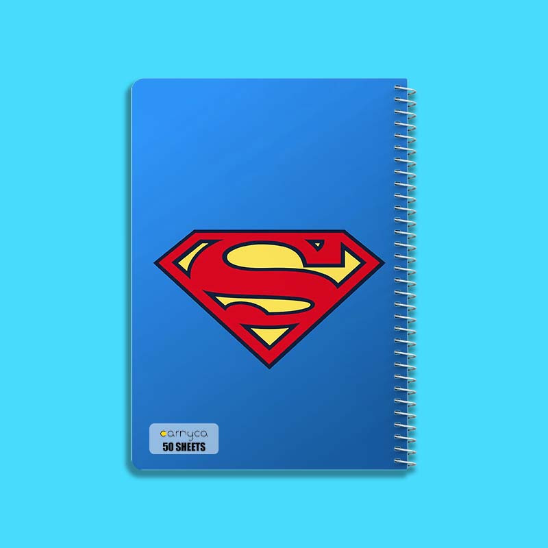 دفتر نقاشی 50 برگ کارنیکا طرح سوپرمن Superman کد 66745 مجموعه 4 عددی