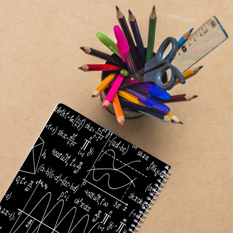 دفتر نقاشی 50 برگ کارنیکا طرح ریاضیات Mathematics کد 75204 مجموعه 4 عددی
