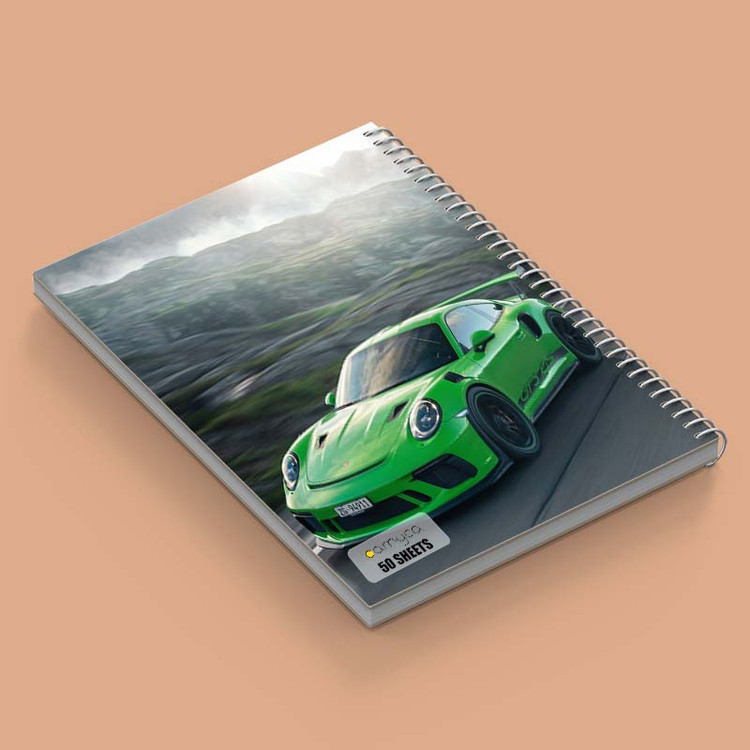 دفتر نقاشی 50 برگ کارنیکا طرح پورشه Porsche کد 78532 مجموعه 4 عددی