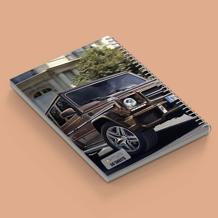 دفتر نقاشی 50 برگ کارنیکا طرح مرسدس‑ا ام جی G۶۳ Mercedes‑AMG G63 کد 29813 مجموعه 4 عددی