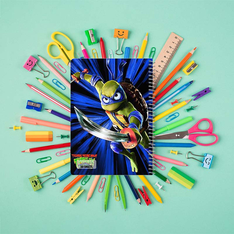 دفتر نقاشی 50 برگ کارنیکا طرح Teenage Mutant Ninja Turtles کد 15711 مجموعه 4 عددی