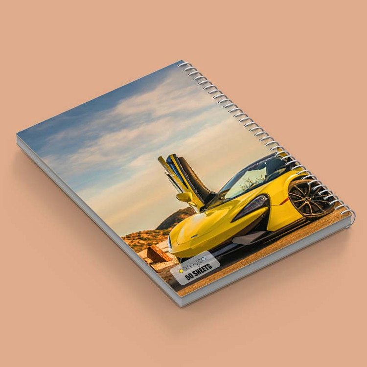 دفتر نقاشی 50 برگ کارنیکا طرح مکلارن McLaren کد 49909 مجموعه 4 عددی