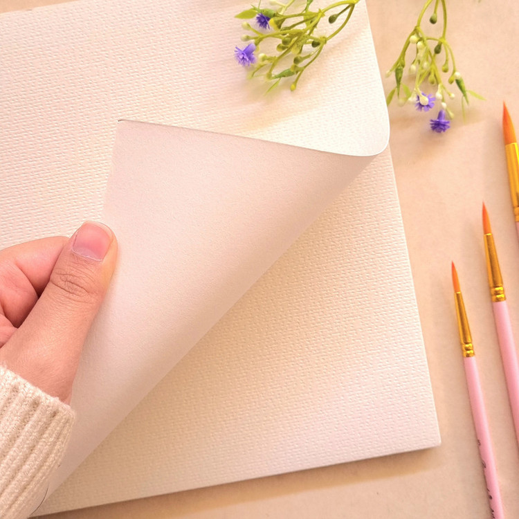 دفتر آبرنگ 15 برگ سیمی مدل پاریس
