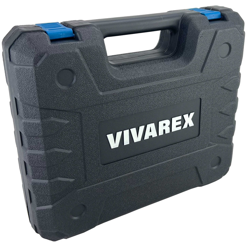 دریل پیچ گوشتی شارژی ویوارکس مدل VR12V-2A-BLUE مجموعه 28 عددی