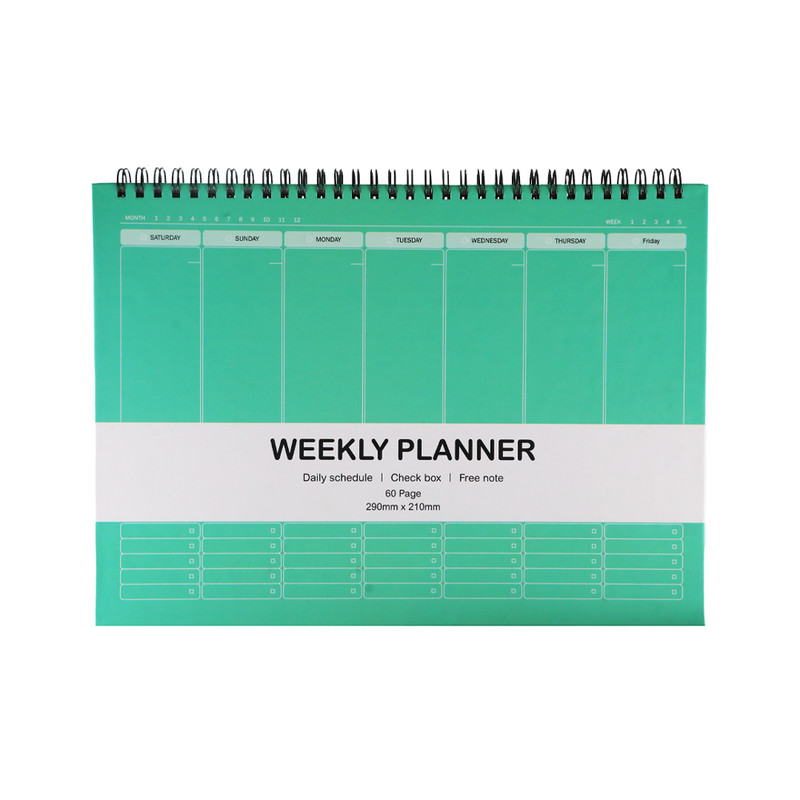 دفتر برنامه ریزی 60 برگ همیشه مدل weekly planner