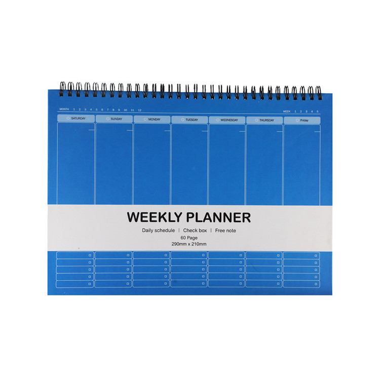 دفتر برنامه ریزی 60 برگ همیشه مدل weekly planner