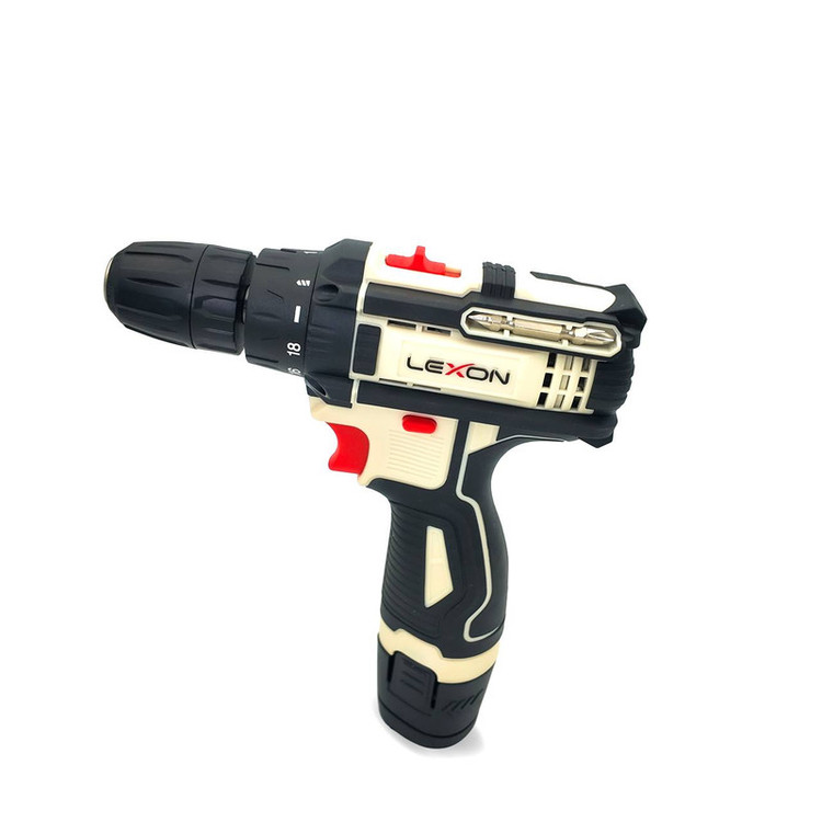 دریل پیچ گوشتی شارژی 10 میلی متری 12 ولت لکسون مدل LE-3701
