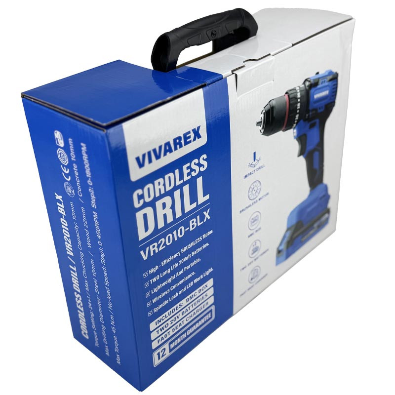 پیچ گوشتی شارژی ویوارکس مدل VR 2010 BLX