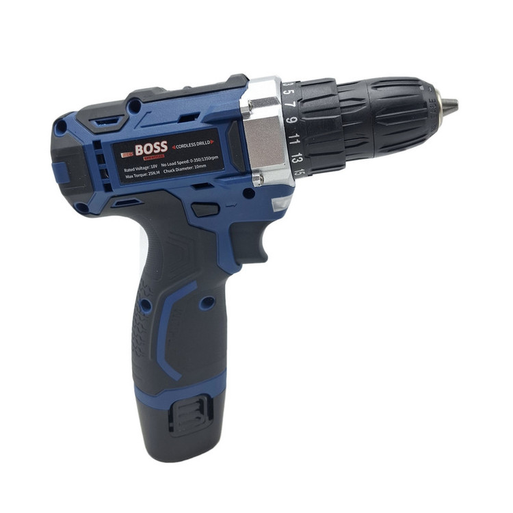 دریل پیچ گوشتی شارژی صنعتی 10 میلی متری 18 ولت باس مدل 18V کد 1