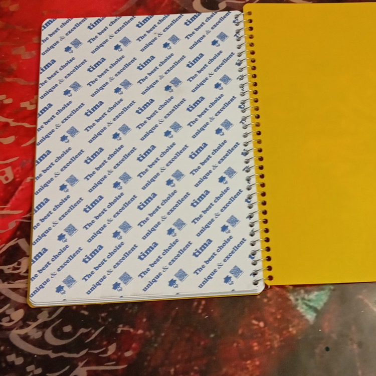 دفتر مشق 50 برگ تیما مدل آساک مجموعه 10 عددی
