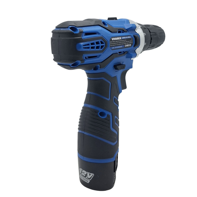 دریل پیچ گوشتی شارژی صنعتی 10 میلی متری 12 ولت ویوارکس مدل VR12V_ 2V کد 02 مجموعه 29 عددی