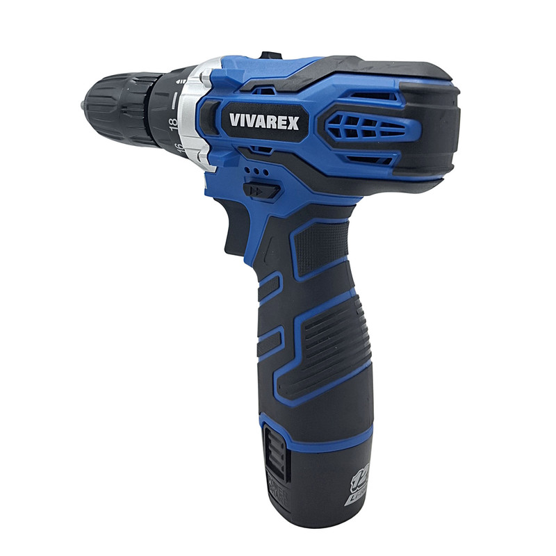 دریل پیچ گوشتی شارژی صنعتی 10 میلی متری 12 ولت ویوارکس مدل VR12V_ 2V کد 02 مجموعه 29 عددی