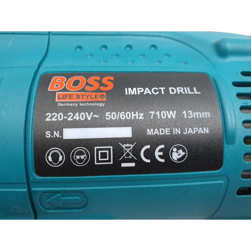 دریل چکشی باس مدل ماکیتا کد 710W-13MM