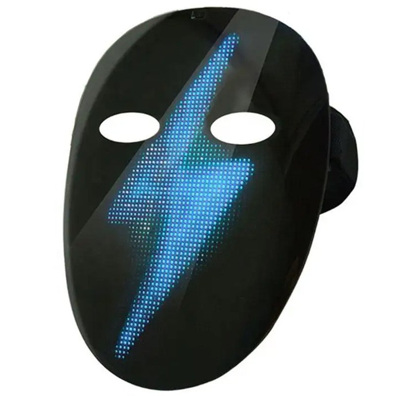 ماسک ایفای نقش هوشمند مدل شاینینگ کد  Shining-SL-019 RGB