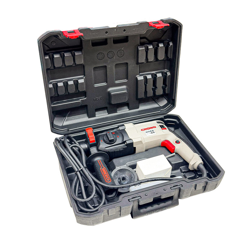 دریل بتنکن سه کاره ۱۰ میلیمتری ۶۵۰ وات کرون مدل CT-18180 BMC