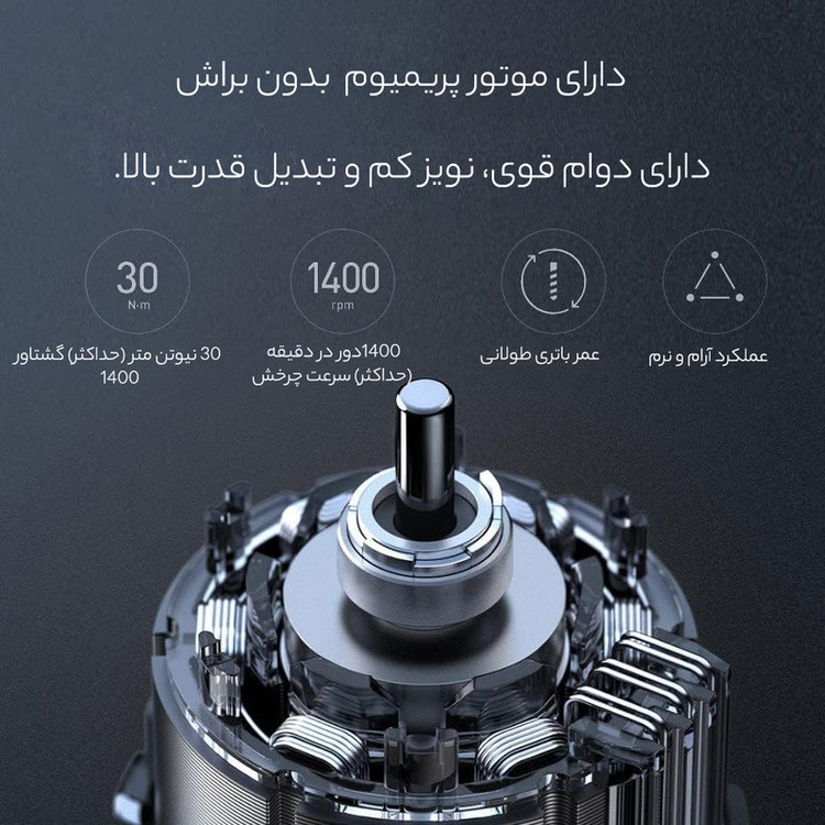 دریل پیچ گوشتی شارژی شیائومی مدل MJWSZNJYDZ001QW