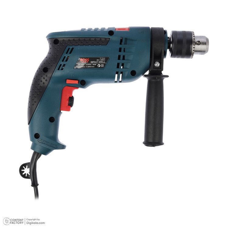 دریل چکشی 13 میلی متری 380 وات باس مدل bs-13mm z