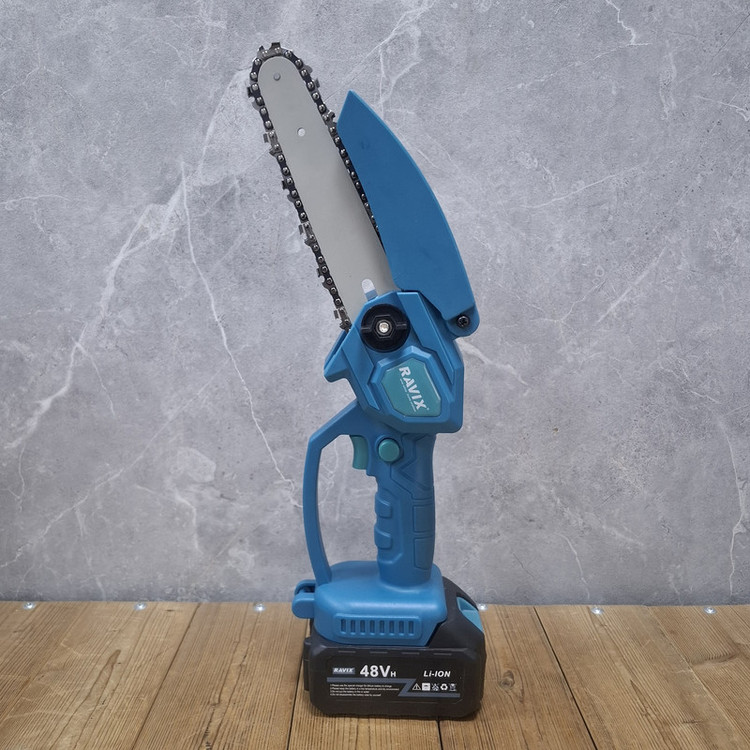 اره زنجیری سرشاخه زن صنعتی راویکس مدل 48LITHIUM_ION مجموعه 8 عددی