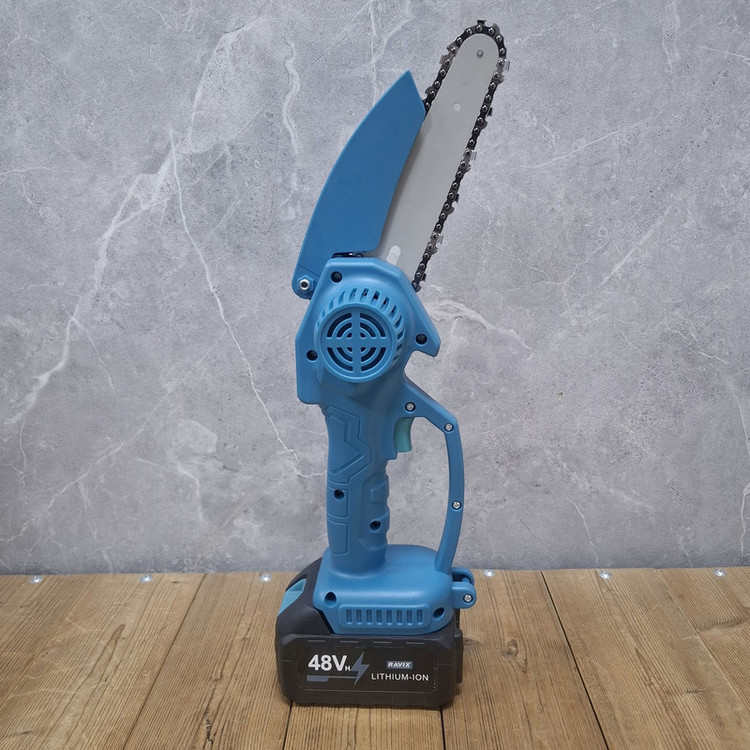 اره زنجیری سرشاخه زن صنعتی راویکس مدل 48LITHIUM_ION مجموعه 8 عددی