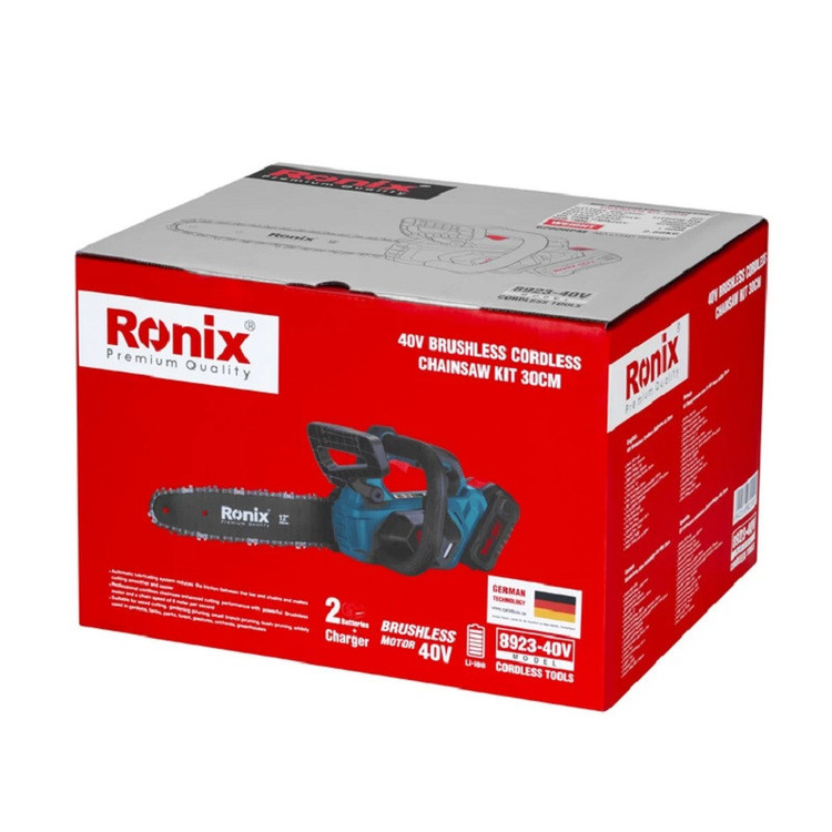 اره زنجیری شارژی رونیکس مدل 8923-40v