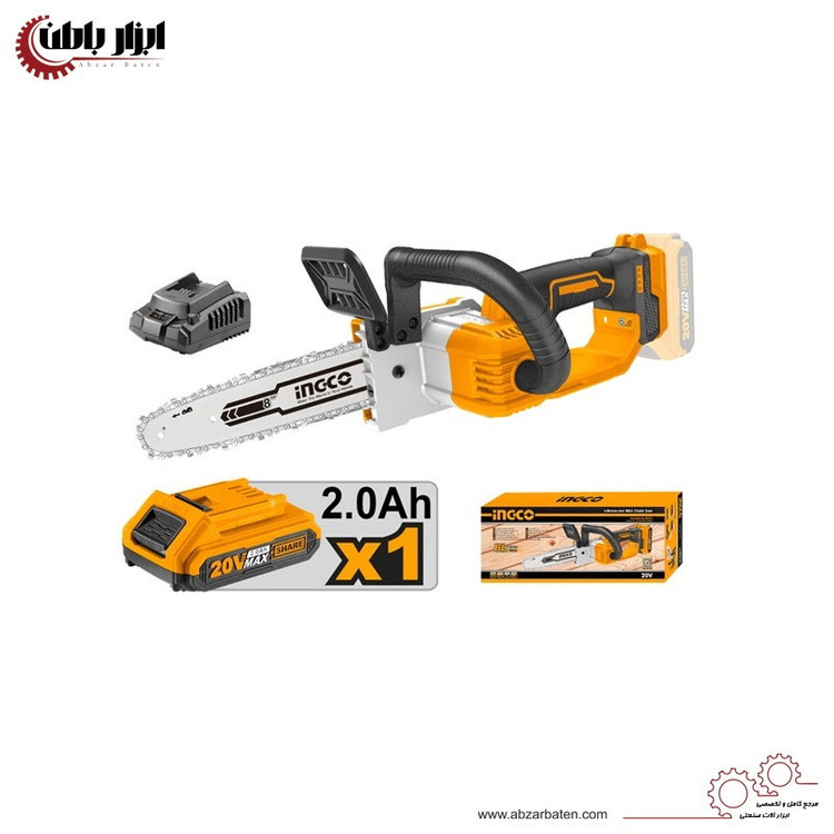 اره زنجیری شارژی اینکو مدل CGSLI20851-20V