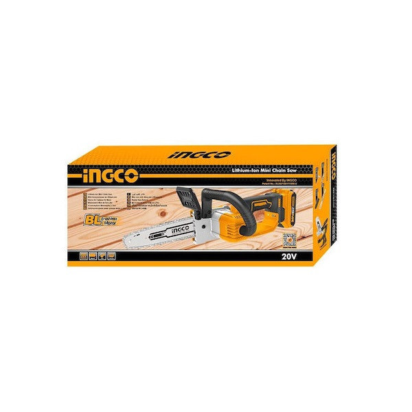 اره زنجیری شارژی اینکو مدل CGSLI20851-20V