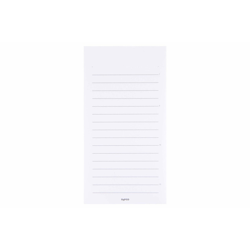 کاغذ یادداشت پاپکو مدل CB-011BC سایز ۱۶.۵ × ۸.۳ سانتی متر بسته ۲۰۰ عددی