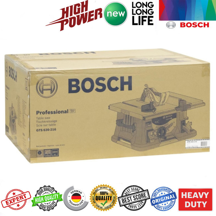 اره میزی بوش مدل GTS 635-216 Professional + 3 Extra
