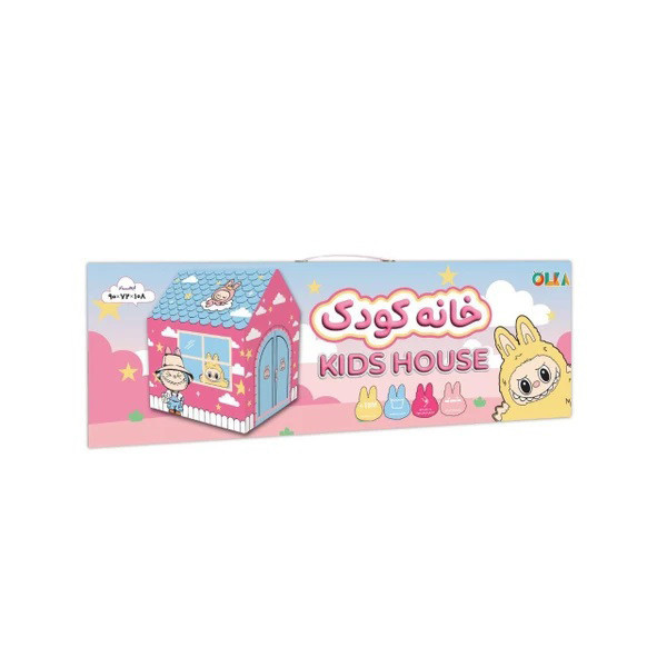 چادر بازی کودک مدل پارچه ای طرح لبوبو