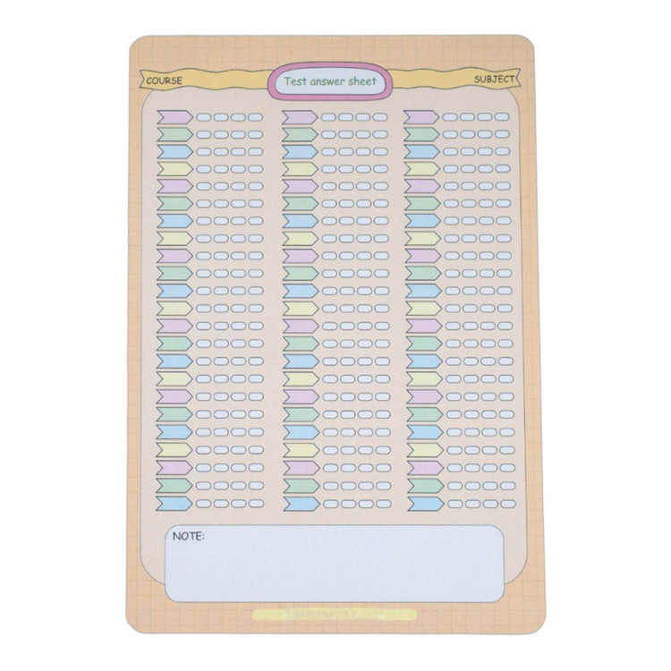 کاغذ تمرین A5 اسمارتیز مدل کنکور بسته 50 عددی